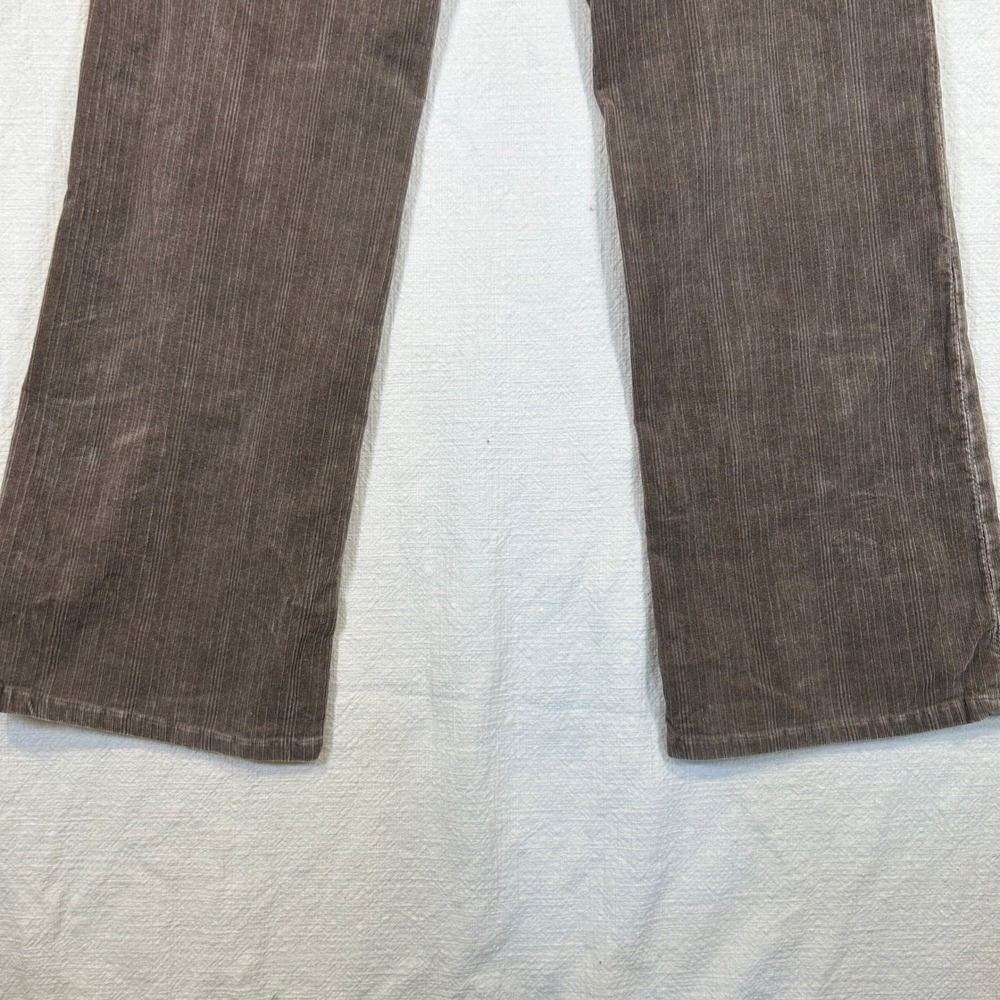 JAG Womens Brown Corduroy High Rise Boot Leg Stretch Pants Size 8 - Picture 13 of 13